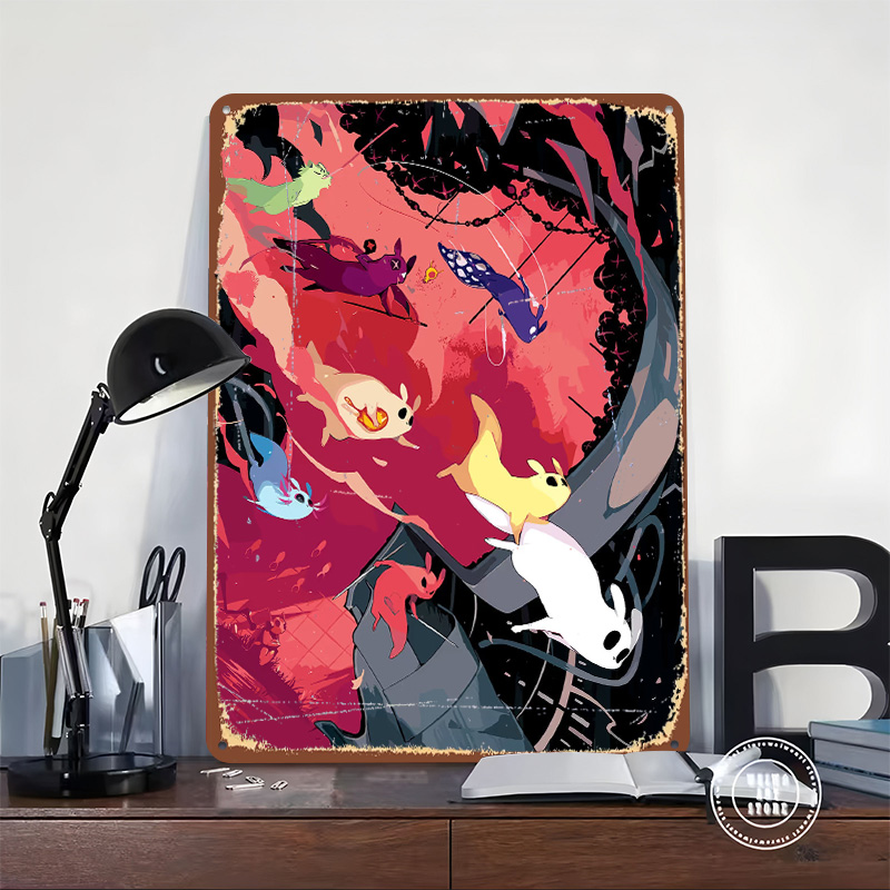 Rain World Metal Poster Custom - World Of Retro Gaming avaliação e preço