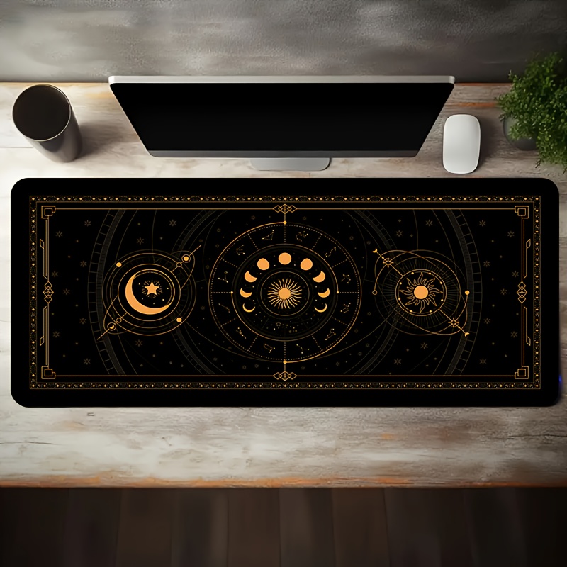Golden Retro Zodiac Astrology  - Retro Gaming Desk Setup avaliação e preço