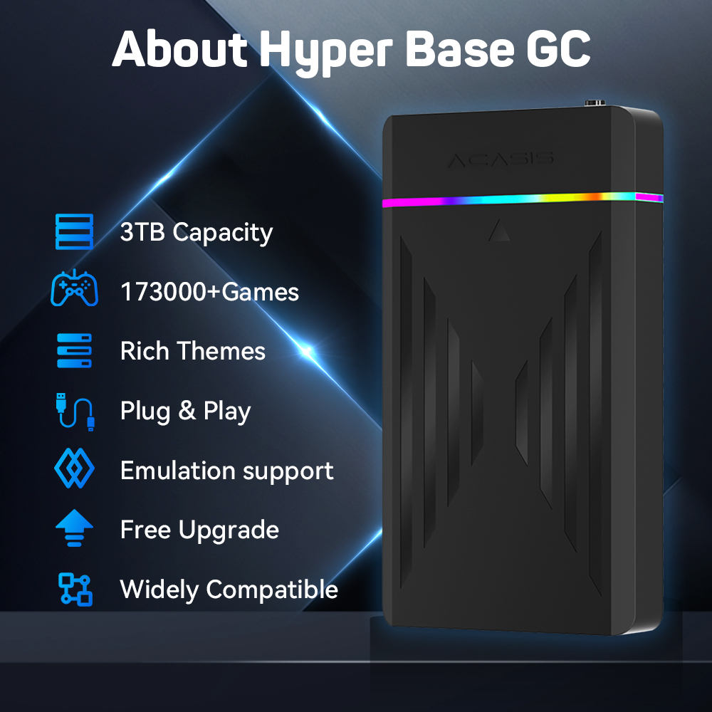 3TB Portable Gaming HDD Launch - Retro Gaming Design avaliação e preço