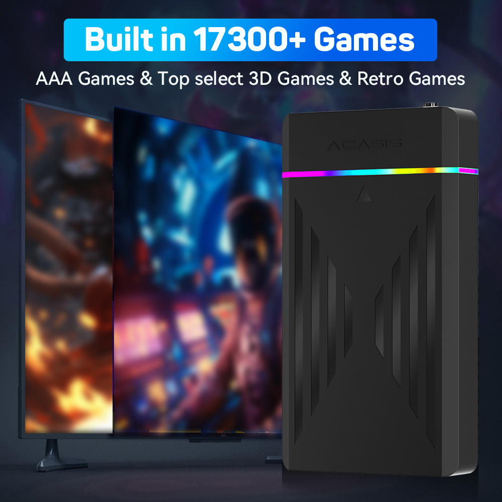 3TB Portable Gaming HDD Launch - Retro Gaming Design avaliação e preço